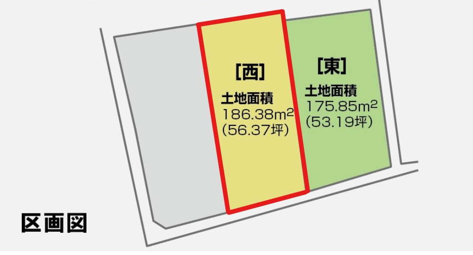 高知市大津乙の土地図