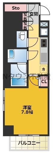 【間取り】 | セイワパレス丸の内駅前 | 間取りです。
