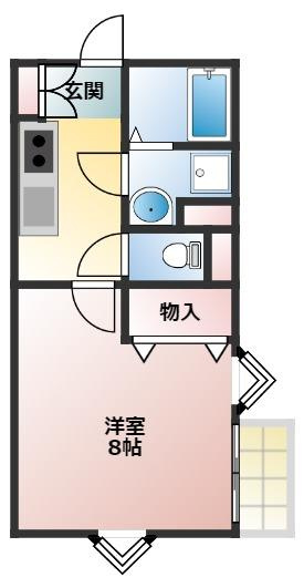 【間取り】 | ベリッシモ曽根Ｗ　ＩＶ（ダブリュー・フォー）