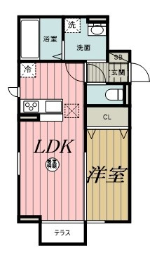 エスカレーズの間取り