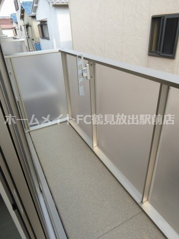 ラフィーネ徳庵のバルコニー