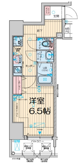 【間取り】 | アドバンス難波南ノエル