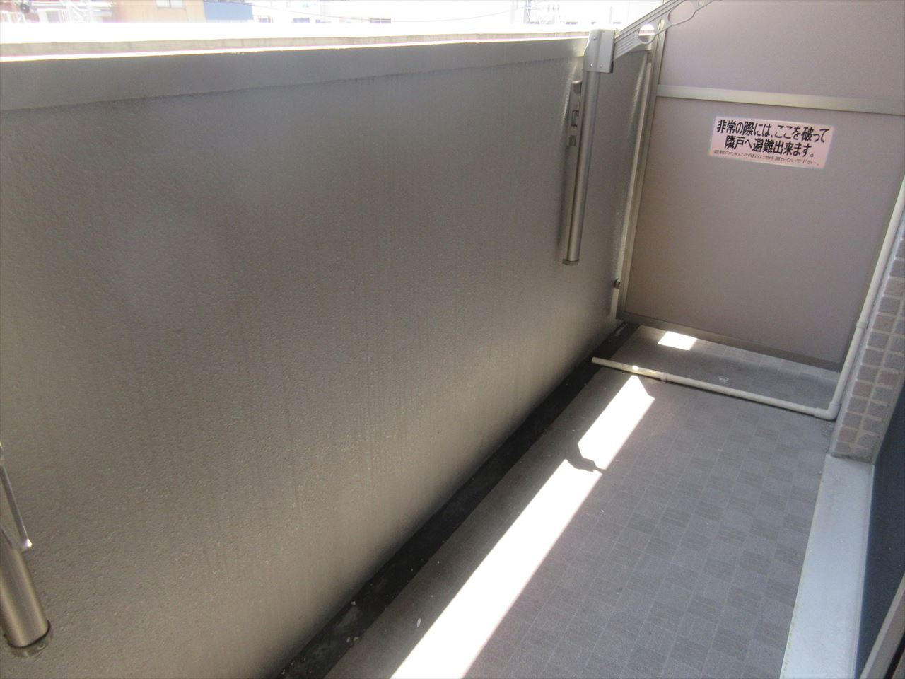 Gramercy Shirakawa Koen❘名古屋市の賃貸ならMy賃貸のバルコニー|Gramercy Shirakawa Koen