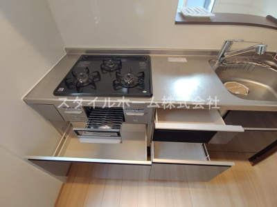 【キッチン】 | ハピネスⅤ | 別部屋写真です。