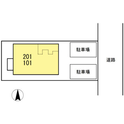 【区画図】 | ハピネスⅤ