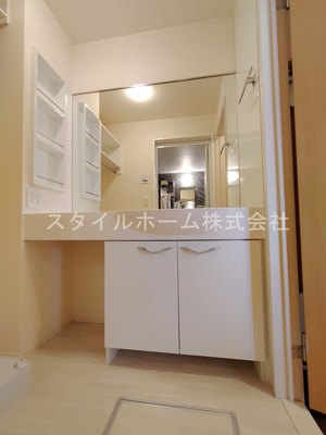 【洗面所】 | ハピネスⅤ | イメージ写真です。