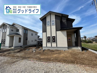 【前面道路含む現地写真】 | 熊谷市妻沼　5号棟　新築分譲住宅　全5棟