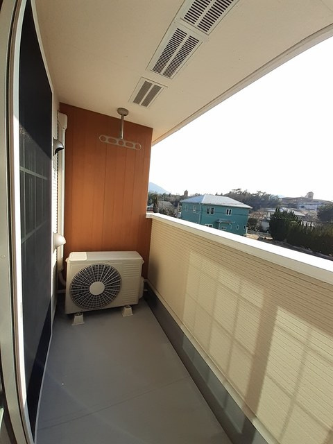 モーデ　Ⅱのバルコニー