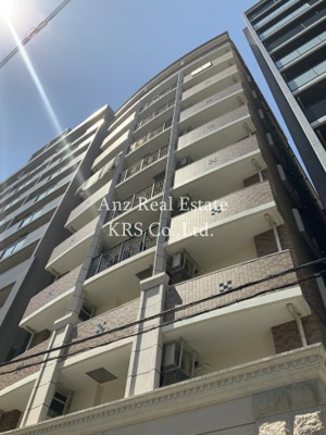 【外観】 | ラグゼ江戸堀 | 暖かみのある外観のマンションです♪