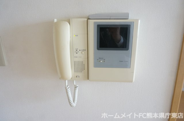 熊本市南区出仲間９丁目の賃貸マンションのセキュリティ