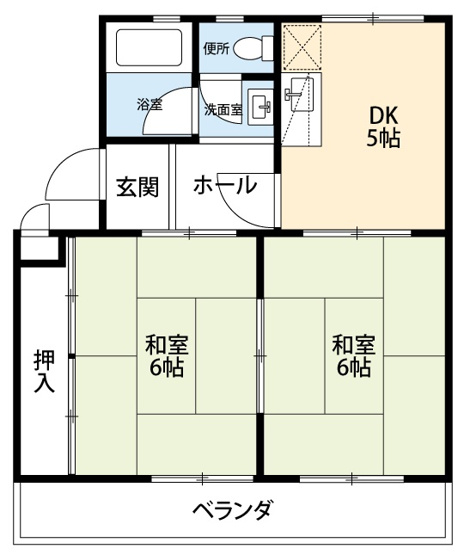 【間取り】 | ハイツ神田