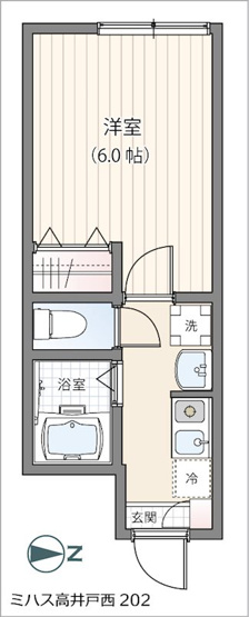【間取り】 | ミハス高井戸西