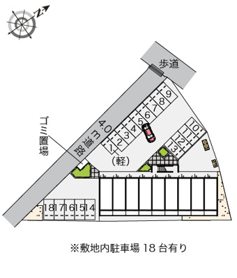 【駐車場】 | ＰＲＥＭＩＵＭ宮里 