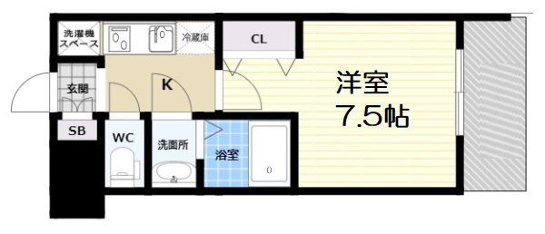 【間取り】 | スプランディッド中之島WEST