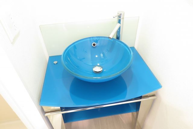 ラシュレエグゼ夕陽丘の独立洗面台