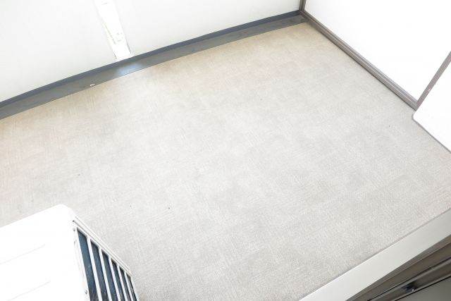 ラシュレエグゼ夕陽丘のバルコニー