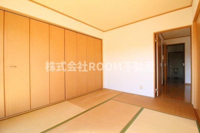 瀬戸山マンション3号館の和室|和室があると落ち着いた雰囲気になりますね