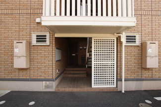 建物入り口！