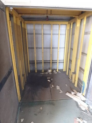 【その他】 | 筑西市市野辺倉庫 | エレベータ部分