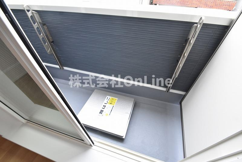 HESTA近大前のバルコニー
