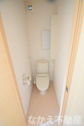 【トイレ】 | 清潔感のあるトイレです