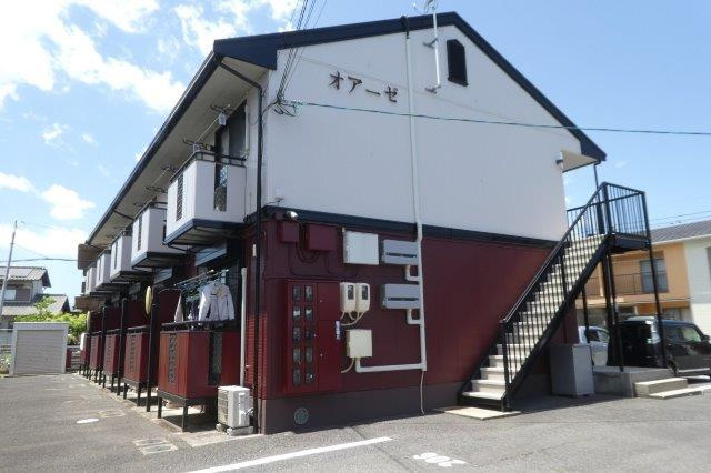 倉敷市安江のアパートの外観
