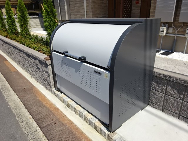 倉敷市上東のアパートのその他共用部分|敷地内専用ゴミステーション