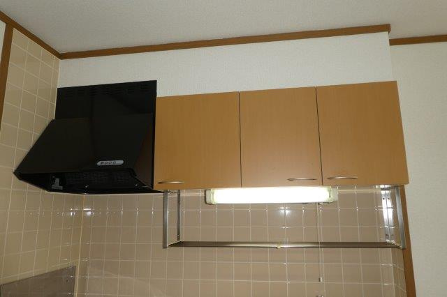 メゾンドソレイユＡのキッチン|キッチン上収納