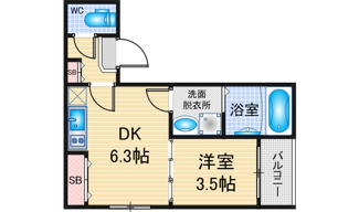 【間取り】 | サプ二ィ荒中町 | 略図の為、現状優先