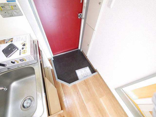 シャンテムーランの玄関|収納もある玄関です