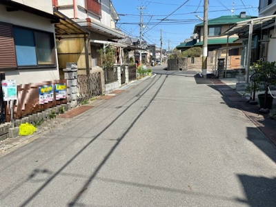 【前面道路含む現地写真】 | 城陽市寺田林ノ口　売土地