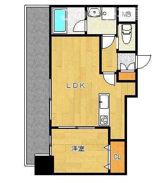 【間取り】 | HANAYUKI箱崎駅前 | 建築中の為、現況優先。