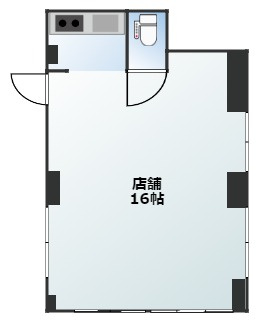 ハイツ伸城の間取り