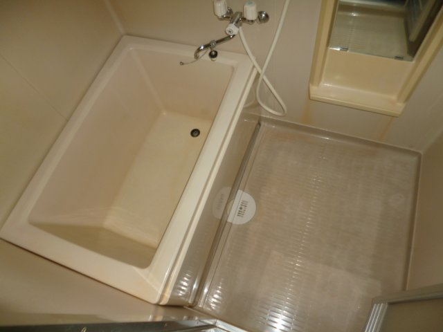 くらしきグリーンハイツの浴室