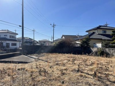 【展望】 | オレンジ　★北茨城市平潟町　大型住宅団地　浜道団地内★　売地　 | 敷地内部から南方向への写真です。