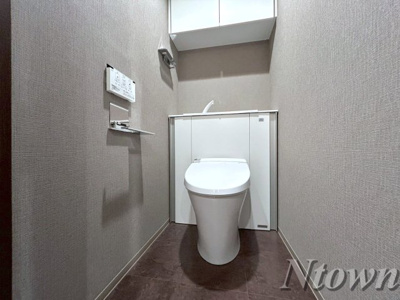 【トイレ】 | プレサンス　グラン　栄　THE　TOWER | 落ち着いたトイレです