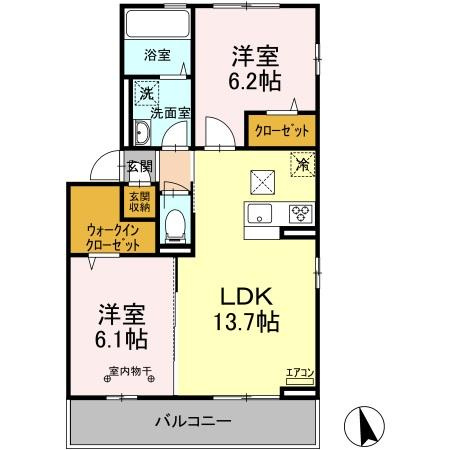 フォルトゥナの間取り