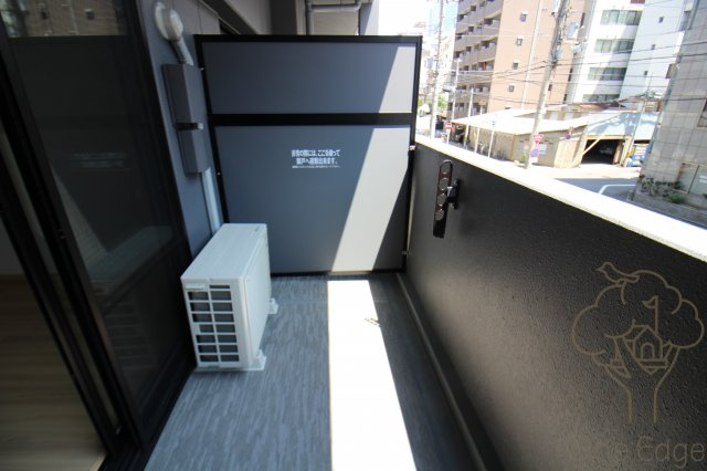 PONTE CIELOのバルコニー