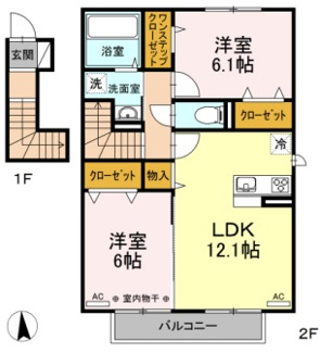 【間取り】 | Ｍ・ヴィレッジ