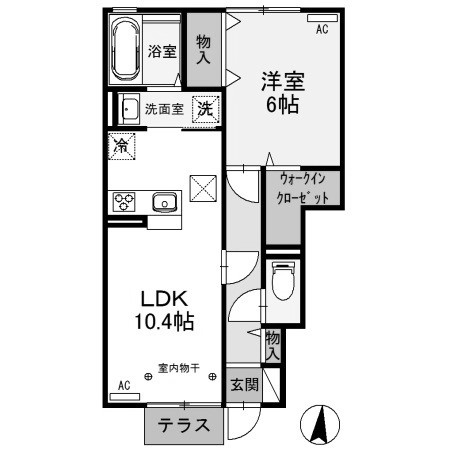 【間取り】 | ジュネス江木