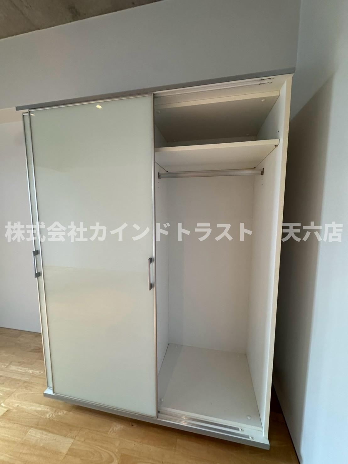 アドバンス梅田東の収納|大きなものも収納できそうです
