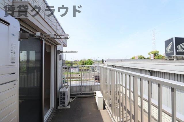 パークサイドＳＯＧＡのバルコニー|お洗濯にも便利なバルコニー付き