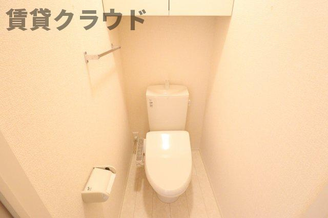 パークサイドＳＯＧＡのトイレ|清潔感のあるトイレです
