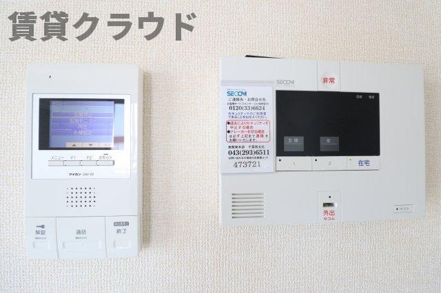 パークサイドＳＯＧＡのセキュリティ|安心のホームセキュリティー完備♪TVモニターホン付きです！
