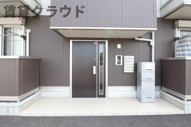 パークサイドＳＯＧＡのエントランス|安心のオートロック付き！