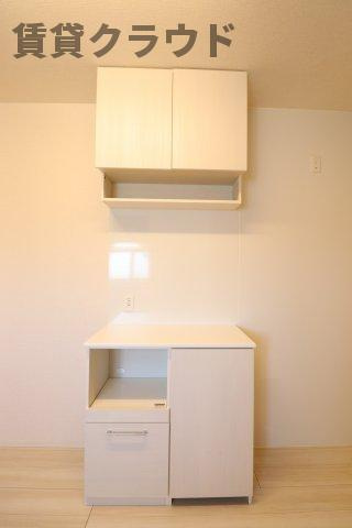 パークサイドＳＯＧＡのその他|食器棚が付いています！