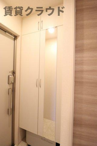 パークサイドＳＯＧＡの玄関|シューズボックス