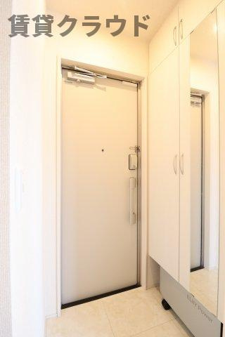 パークサイドＳＯＧＡの玄関|ゆったりとした玄関です
