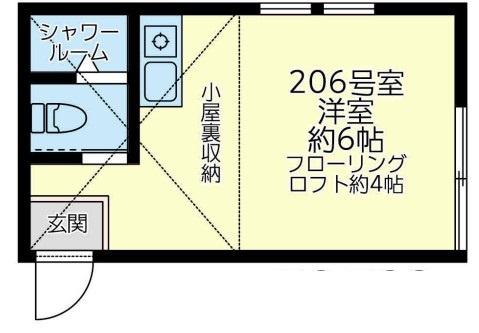【間取り】 | ユナイト東門前モンターナの杜