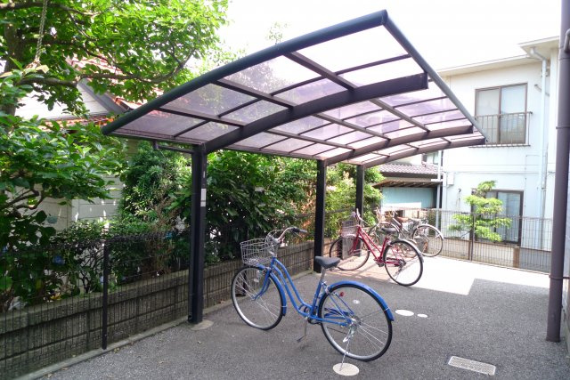 グランピエールK6のその他共用部分|自転車置き場です